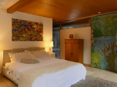 Ein Bett oder Betten in einem Zimmer der Unterkunft Angelica