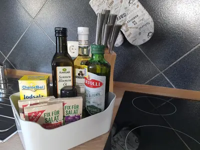 Getränke in der Unterkunft Apartment Schweich-Issel Familie Lentes NEU RENOVIERT