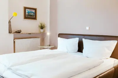 Ein Bett oder Betten in einem Zimmer der Unterkunft A11