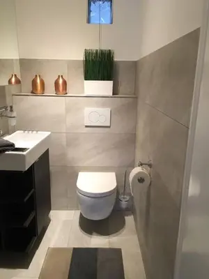 Ein Badezimmer in der Unterkunft Moselkieker