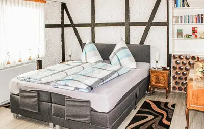 Ein Bett oder Betten in einem Zimmer der Unterkunft Beautiful Apartment In Reifferscheid