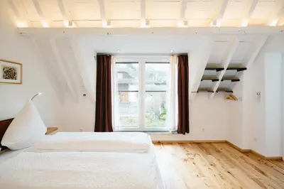 Ein Bett oder Betten in einem Zimmer der Unterkunft Küchenbleibe