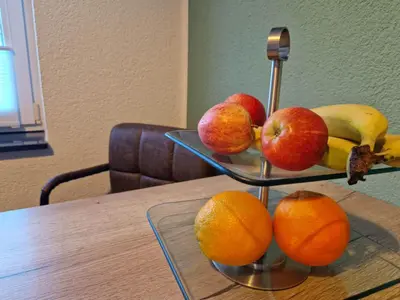 Essen in der Ferienwohnung oder in der Nähe