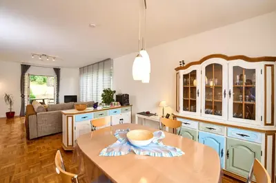 TV/Unterhaltungsangebot in der Unterkunft Ferienwohnung Haus Waldblick