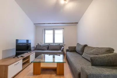 Grundriss der Unterkunft Zentrale Wohnung in Bingen für Monteure