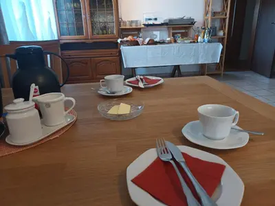 Essen in der Pension oder in der Nähe