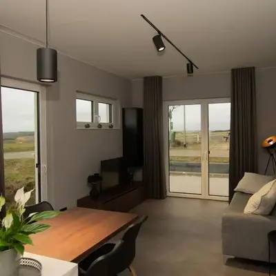 Moderne Wohnung mit Panorama