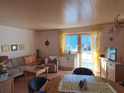 TV/Unterhaltungsangebot in der Unterkunft Fischers Ferienhaus