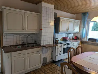 Küche/Küchenzeile in der Unterkunft Ferienhaus Brigitte