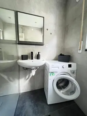 Ein Badezimmer in der Unterkunft 2 Zimmer Ferienwohnung Denis 2