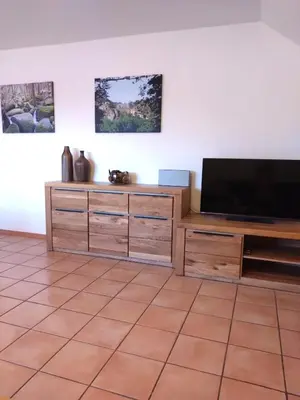 TV/Unterhaltungsangebot in der Unterkunft Ferienwohnung Veldenz