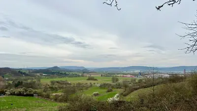 Naturlandschaft in der Nähe der Ferienwohnung