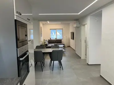 Küche/Küchenzeile in der Unterkunft Ferienwohnung StilleMitte