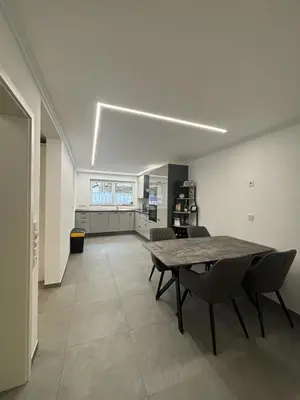 Küche/Küchenzeile in der Unterkunft Ferienwohnung StilleMitte