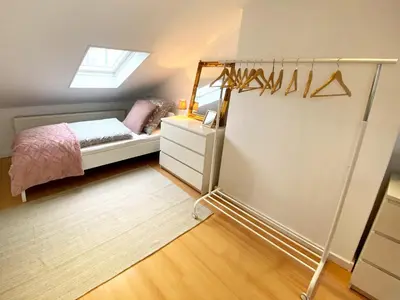 Ein Bett oder Betten in einem Zimmer der Unterkunft Ferienhaus Mohini