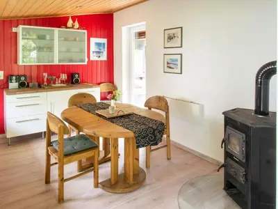 Küche/Küchenzeile in der Unterkunft Romantic apartment with balcony