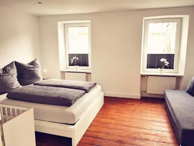 Ein Sitzbereich in der Unterkunft Ferienhaus VioLin