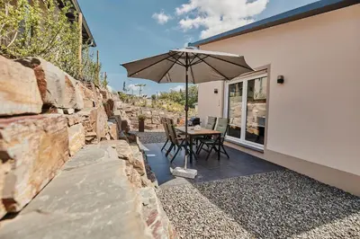 Ein Patio oder anderer Außenbereich in der Unterkunft Im Käulchen