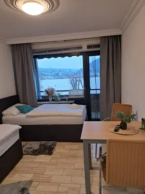 Ein Bett oder Betten in einem Zimmer der Unterkunft Apartment 22