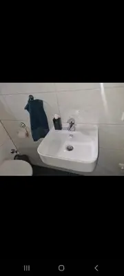 Ein Badezimmer in der Unterkunft Zentral gelegene 2-ZKB-Wohnung Koblenz Vorstadt
