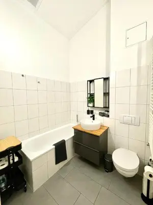 Ein Badezimmer in der Unterkunft Geräumiges Ferienhaus in Koblenz