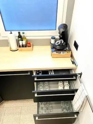 Küche/Küchenzeile in der Unterkunft Geräumiges Ferienhaus in Koblenz