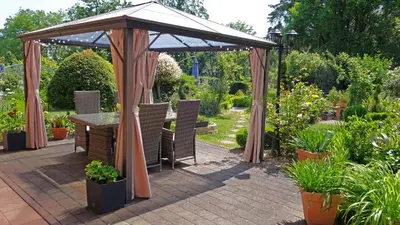 Ein Garten an der Unterkunft Ferienwohnung Preziosa