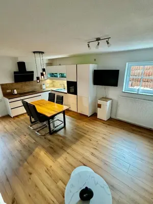Küche/Küchenzeile in der Unterkunft Adenauer Forst Ring Apartment