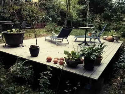 Ein Garten an der Unterkunft Ferienwohnungen Willrich