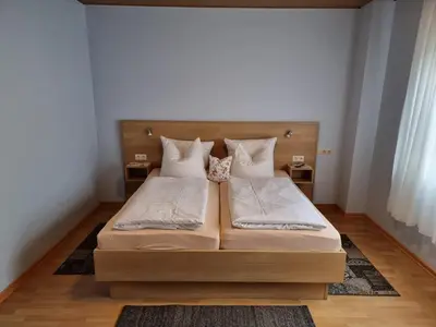 Ein Bett oder Betten in einem Zimmer der Unterkunft Fewo-central-traben