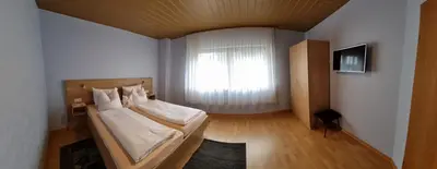 Ein Bett oder Betten in einem Zimmer der Unterkunft Fewo-central-traben