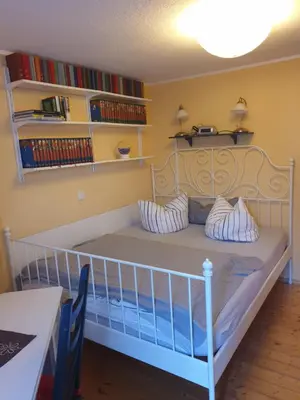 Ein Bett oder Betten in einem Zimmer der Unterkunft Traumpfade