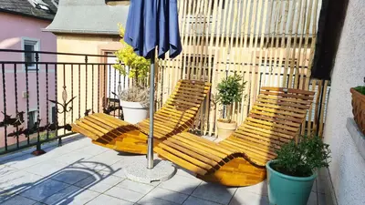 Grundriss der Unterkunft Weinstock - klimatisierte Ferienwohnung mit Sonnenterrasse