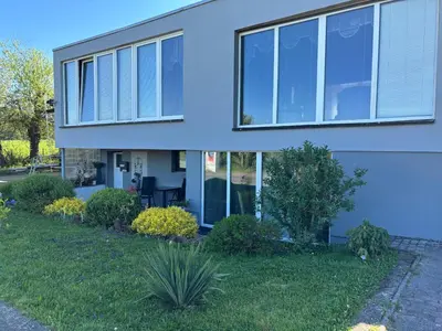Ein Garten an der Unterkunft Schöne Ferienwohnung in Hilscheid Hunsrück