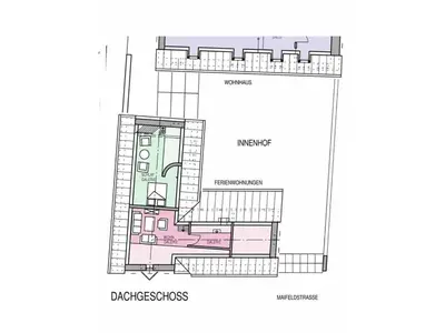 Grundriss der Unterkunft Apartment in Kobern-Gondorf