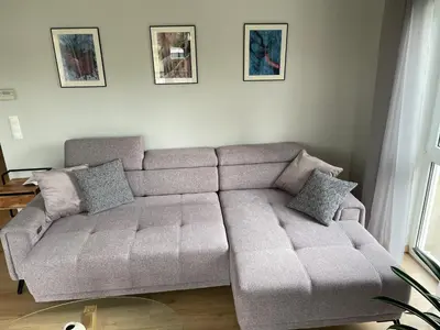 Ein Sitzbereich in der Unterkunft Auszeit für Genießer am Mittelrhein, Koblenz
