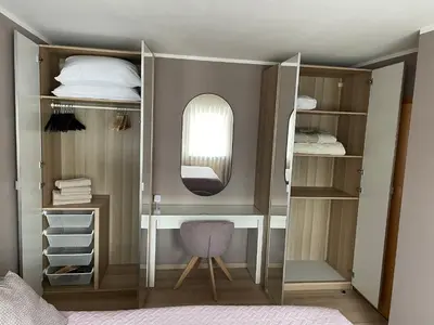 Ein Bett oder Betten in einem Zimmer der Unterkunft Auszeit für Genießer am Mittelrhein, Koblenz