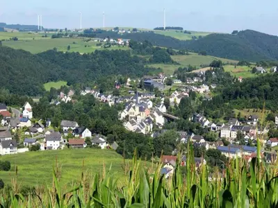 Naturlandschaft in der Nähe des Ferienhauses