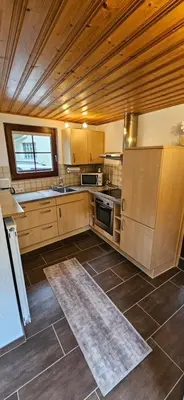 Küche/Küchenzeile in der Unterkunft Ferienhaus In der Hohl