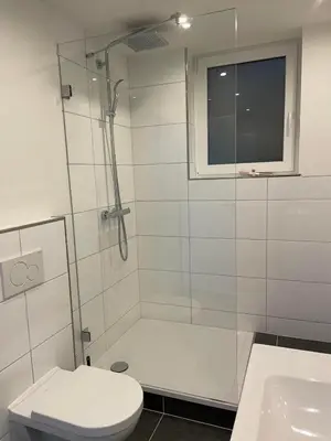 Ein Badezimmer in der Unterkunft Ferienwohnung Lara