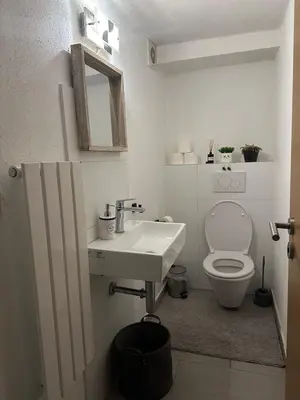 Ein Badezimmer in der Unterkunft Ferienwohnung Louis