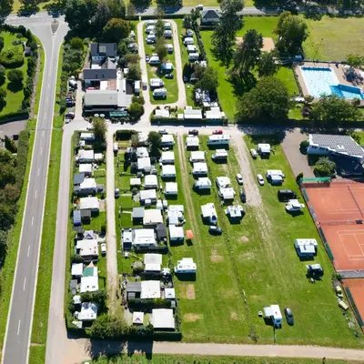 Die Umgebung um die Zelt-Lodge