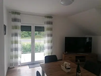 TV/Unterhaltungsangebot in der Unterkunft Haus Kleeblatt