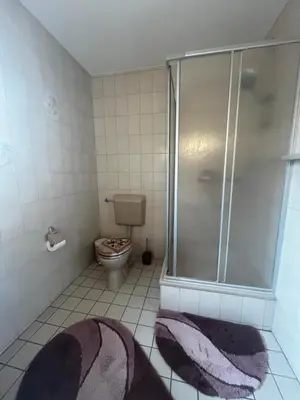 Ein Badezimmer in der Unterkunft Ferienwohnung Schneider
