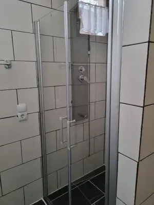 Ein Badezimmer in der Unterkunft Ferienhaus Hochwald