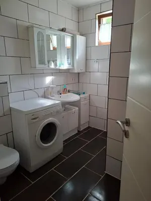 Ein Badezimmer in der Unterkunft Ferienhaus Hochwald
