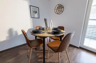 Grundriss der Unterkunft Pitlane-Apartment