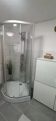 Ein Badezimmer in der Unterkunft Bacchus