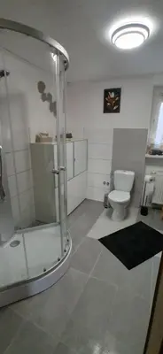 Ein Badezimmer in der Unterkunft Bacchus