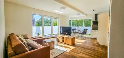 TV/Unterhaltungsangebot in der Unterkunft Ferienwohnung - Riesling Ambiente - im Weingut Andries